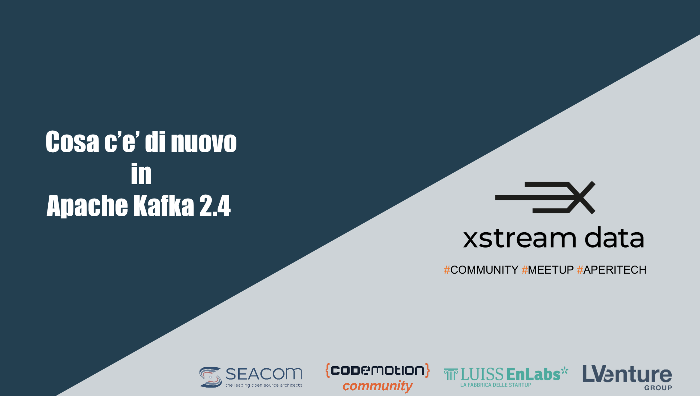 Meetup Aperitech 11-02: novità Apache Kafka 2.4